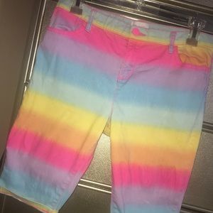 Children’s Place tie-dye knee length shorts